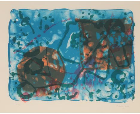 *PATRICK HERON (1920-1999) 'Curwen Anniversary Print, 1998', signed and numbered 6/40 in pencil to the margin, lithograph, pr