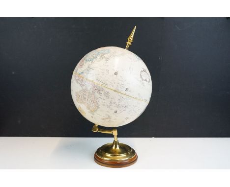 Replogle World classic series 12inch diameter globe on stand, H 54cm