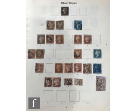 A maroon Stanley Gibbons 'Imperial Album For the Postage Stamps Of The British Empire And Egypt', second edition,&nbsp;to inc