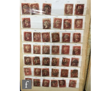 A mixed collection of GB, Commonwealth and Foreign postage stamps, QV to QEII including a small collection of 1d red plates, 