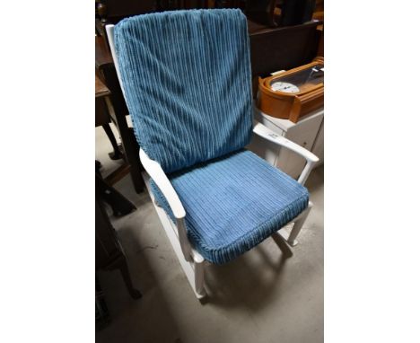 A vintage Parker Knoll rocking chair, later painted