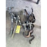 LOT OF LEVER HOIST AND HOIST TROLLEY