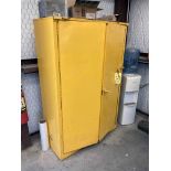 FLAMMABLE MATERIAL PARTS CABINET