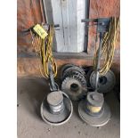 LOT OF FLOOR POLISHERS