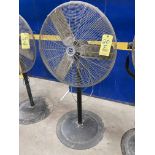 PEDESTAL SHOP FAN, 30"
