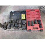 LOT OF IMPACT SOCKETS