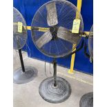 PEDESTAL SHOP FAN, 30"