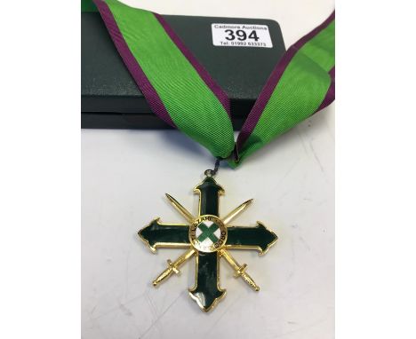 Military St. Lazarus Order of Merit with Sash. 