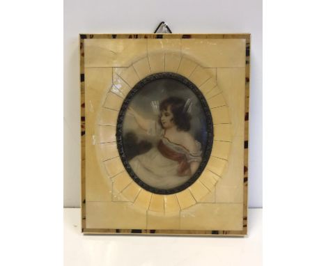 Portrait Miniature of a Child. 