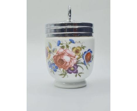 Vintage Royal Worcester Egg Coddler. Perfect Condition with Clear Markings to Base. 