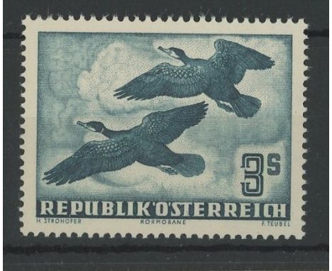 1950 Cormorants 3s U/M, fine. SG 1218 Cat £190