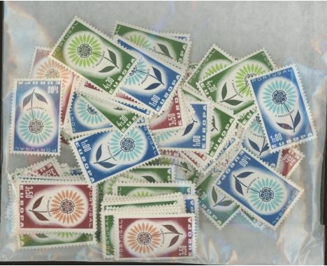 1964 Europa set U/M x 100. SG 1249-51 Cat £1800 (300)