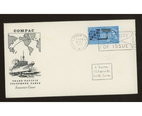 1963 Cable (Ord) Illustrated FDC with relevant London WC First Day of Issue slogan. Printed address, fine. Cat £100