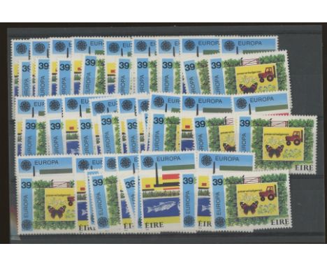 1986 Europa set U/M x 25. SG 635-6 Cat £600 (50)