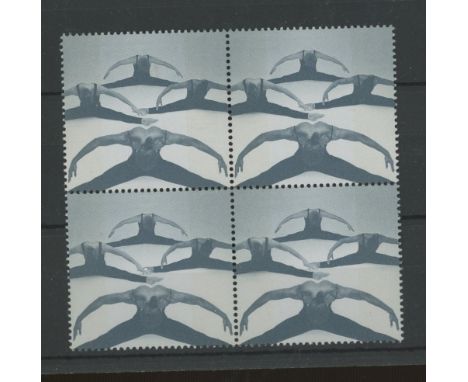 2000 Body &amp; Bone 2nd Proof in blue instead of black &amp; without silver block of 4. U/M, fine. (SG 2166) (4)