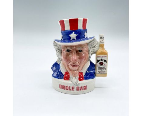 Specially commissioned from Royal Doulton for Jim Beam Bourbon Whiskey. Hand painted figural jug of the common national perso