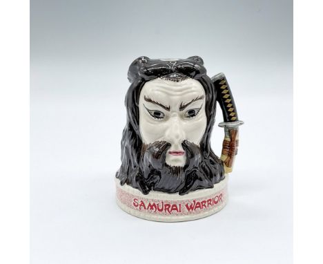 Fourth of a series. Specially commissioned from Royal Doulton for Jim Beam Bourbon Whiskey. Hand painted figural jug of a Jap