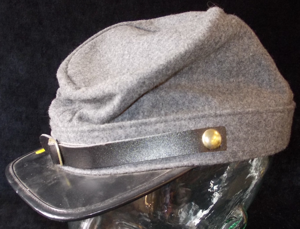 Reproduction U.S. Civil War Confederate kepi.