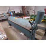 Roper Whitney mod. 1016, 10' x 16 Ga. Hand Brake; S/N 517-4-91