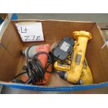 (Lot) Assorted Hand Tools (DeWalt Right Angle Drill, & Milwaukee Double Cut Hand Drills)