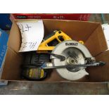 DeWalt 6 1/2" Cordless Saw