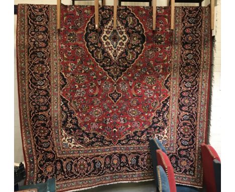 CENTRAL PERSIAN KASHAN CARPET 335CM X 212CM