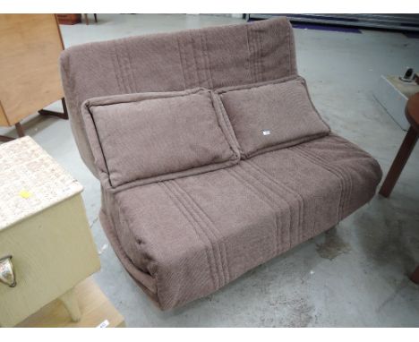 A lightweight frame sofa bed