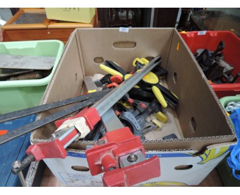 A selection of handy grips and sash clamps