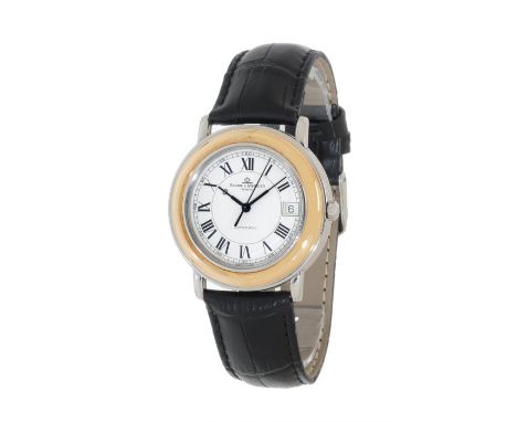 BAUME &amp; MERCIER Classic Automatic watch, ref. 3137-018, circa 1990-1999, for men/Unisex.In steel and 18kt yellow gold. Ci