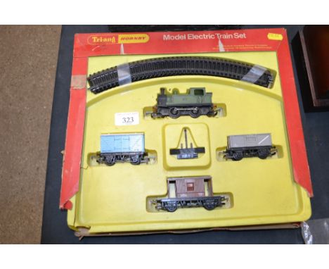 A Triang Hornby model electric train set 