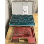 (2) SPI Dowel Pin Gage Sets