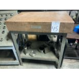 Starrett 24" x 36" x 6" Crystal Pink Granite Surface Plate