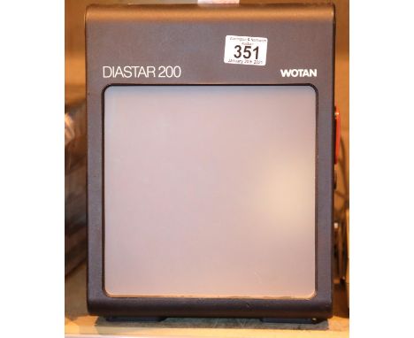 Wotan Diastar 200 portable light. Not available for in-house P&P, contact Paul O'Hea at Mailboxes on 01925 659133Condition Re