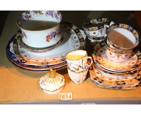 Mixed lot of Victorian china including Copeland Spode and Aynsley. Not available for in-house P&amp;P, contact Paul O'Hea at 