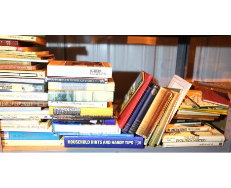 Shelf of mixed books. Not available for in-house P&amp;P, contact Paul O'Hea at Mailboxes on 01925 659133 