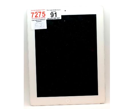 Apple iPad, 16GB with no charger. P&amp;P Group 1 (£14+VAT for the first lot and £1+VAT for subsequent lots) 
