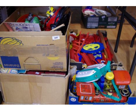 Toys including accordion 4 boxes