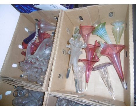 QTY OF VICTORIAN EPERGNE FUNNELS