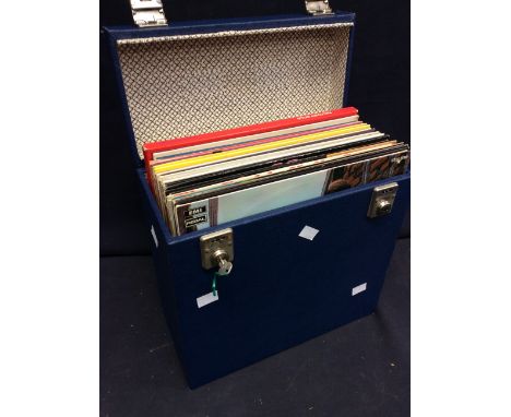 A collection of Lps in carry case to include&nbsp; The Animals EMI recording , period Buddy Holly and many more.