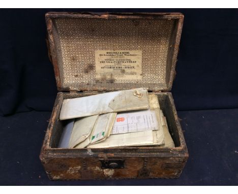 A large collection of 18th Century and early to late 19th Century indentures, many under the reign of George III, pig skin an