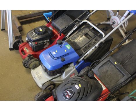 A Yamaha YLM342 petrol rotary garden lawn mower
