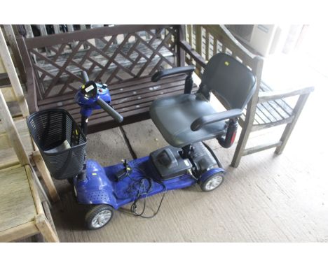 A Betterlife mobility scooter with charger and manual 