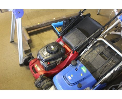 A Mountfield EP414TR self propelled petrol rotary garden lawn mower with Mountfield RS100 engine 