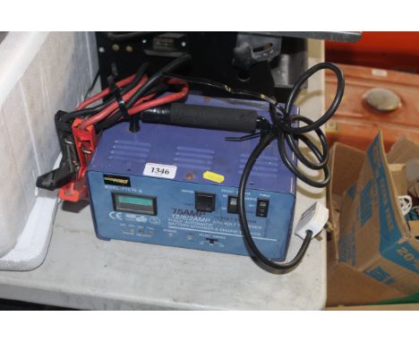 A Force PTC75-B6 fully automatic battery charger and engine starter