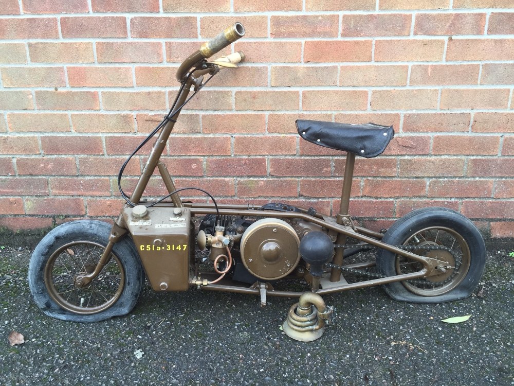 Motorbikes/Militaria Welbike Engine no. XXE 1496 Built by Excelsior of