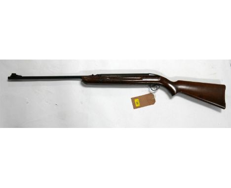 A vintage BSA air rifle 