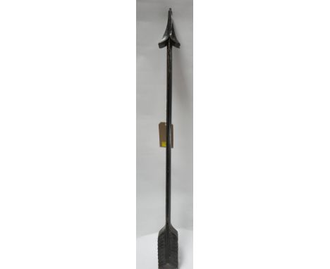 A Victorian wooden signage arrow, L.106cm 