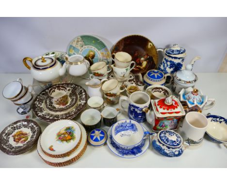 Ceramics - A mixed lot of ceramics to include part sets of: Royal Doulton "The Coppice" jug and bowl in very good condition. 