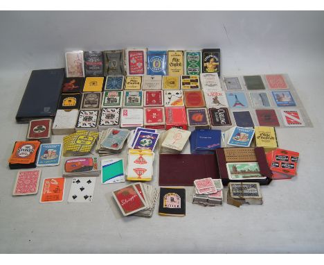Playing Cards - Various of loose and boxed playing cards to include loose Topps Neighbours cards, boxed Newton and Ridley Bes