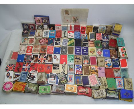 Playing Cards - A large amount of various mostly boxed, some loose playing cards to include Disney British Airway Skyflyers c